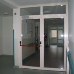 Алюминиевая дверь 1500×2100 мм. GFTD30206